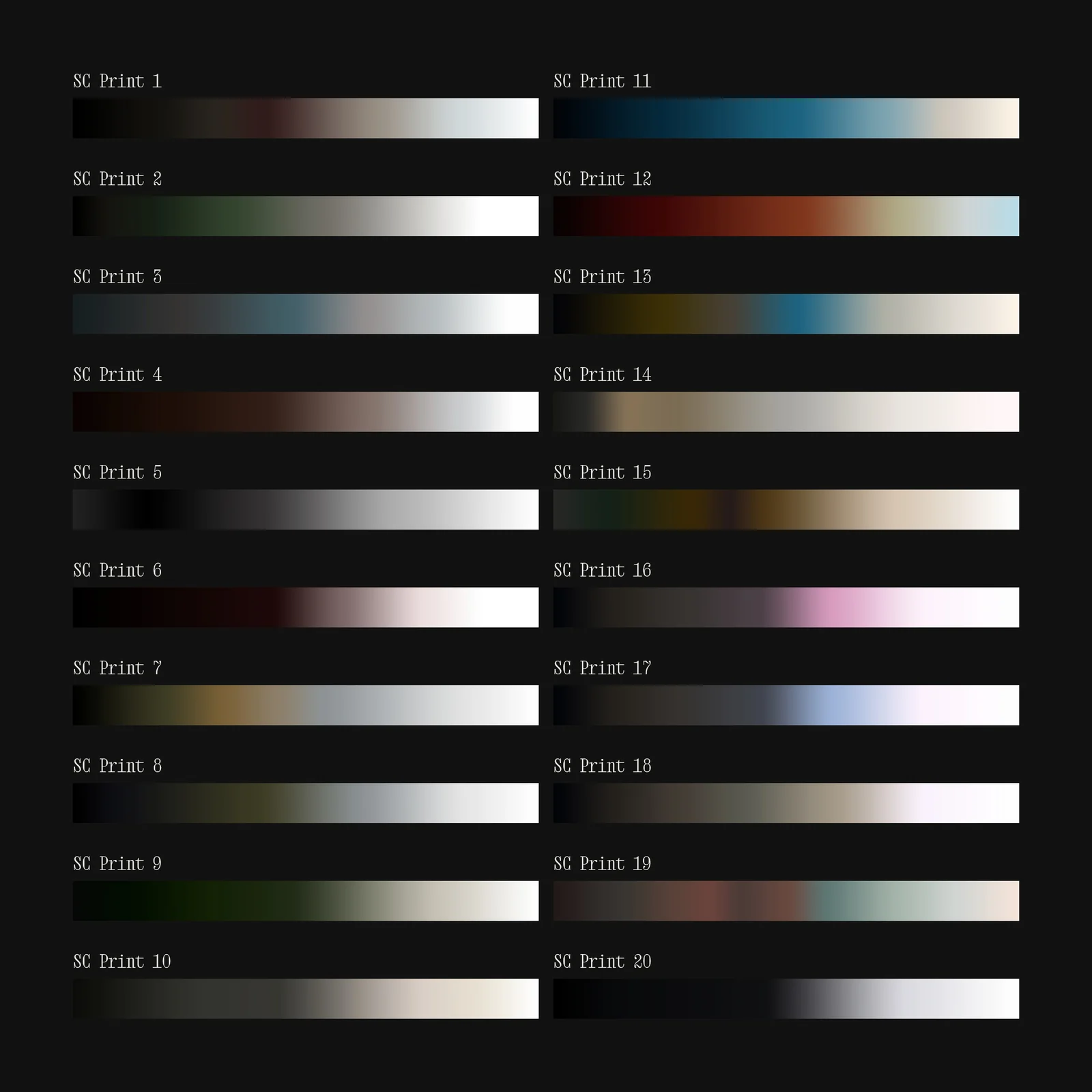 Utility Print Gradients example 3
