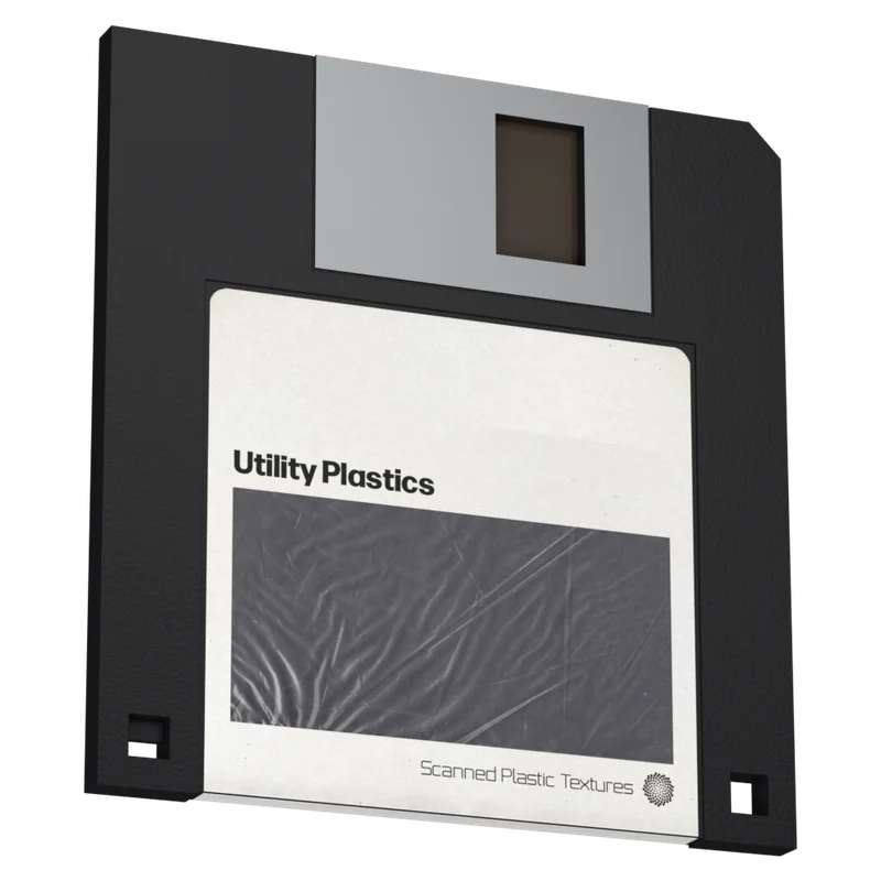Utility Plastics floppy disk cover